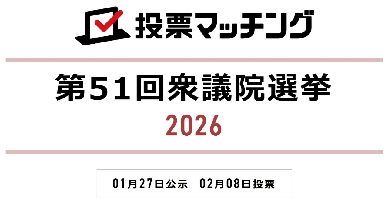 第51回衆議院議員選挙投票マッチング